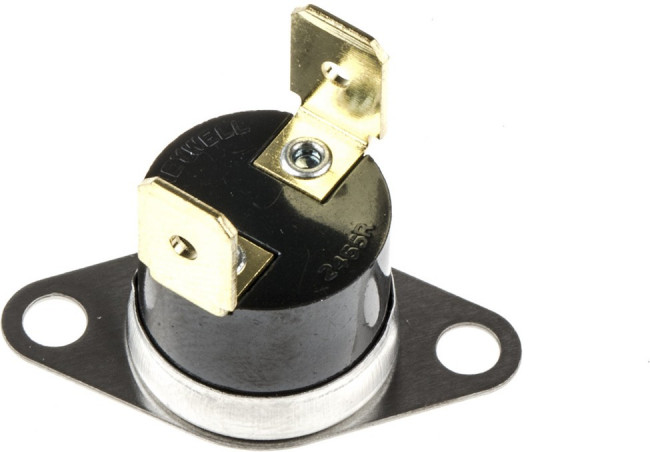 2455R 82-713 F60C, Bi-Metallic Thermostat, Opens at +45°C, Closes at +60°C, +150°C Max, NO, Automatic Reset