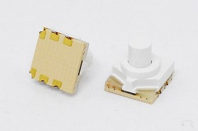 Тактовая кнопка, 5.2x 5.2x 5.0, 2ВILжелтый&Ilзеленый