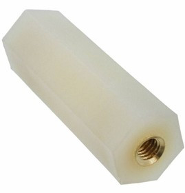 9665.1300, Стойка, Нейлон 6.6 (Полиамид 6.6), M6, Шестигранная Гнездовая, 51 мм, 51 мм 9665.1300, Стойка, Нейлон 6.6 (Полиамид 6.6), M6, Шестигранная Гнездовая, 51 мм, 51 мм