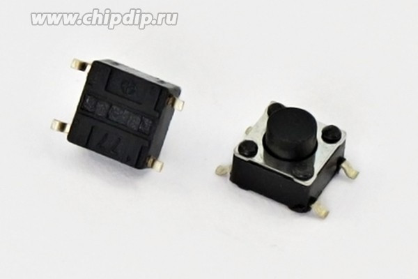 Тактовая кнопка, 6.0x 6.0x 5.0, алгоритм работы NO, TD-06XG