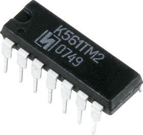 К561ТМ2 (16-19гг.), Два триггера D-типа [2102Ю.14-В] (=СD4013АN)