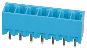 TBP02R2-381-07BE, Pluggable Terminal Blocks Terminal block, pluggable, 3.81, receptical, 7 pole, blue