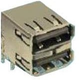 72309-8014BLF, USB Connectors 8P R/A RECPT