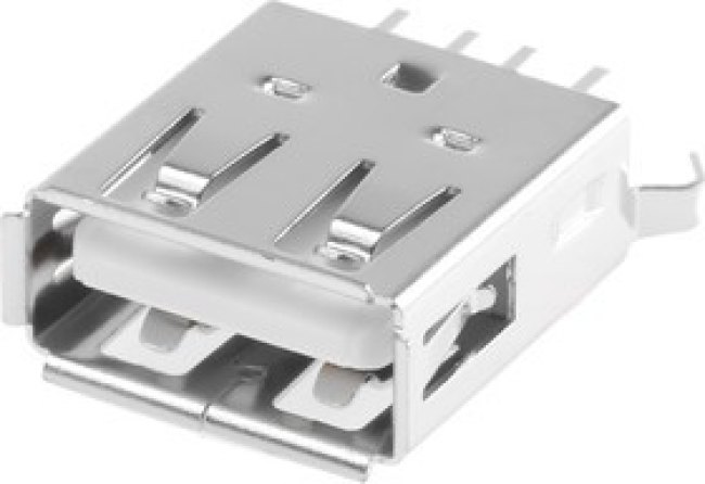 614004135023, USB Connectors WR-COM Type A 4Pin Vertical Female 614004135023, USB Connectors WR-COM Type A 4Pin Vertical Female