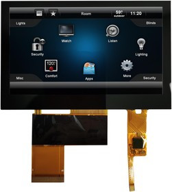 MDT0430A01ISC-RGB, LCD TFT MODULE, 4.3", 480 X 272P, RGB