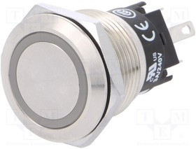 82-5151.1153, Переключатель: антивандальный, Пол: 2, SPDT, 3A/240ВAC, 3A/240ВDC