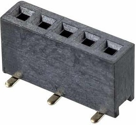 M50-3140545, Headers &amp; Wire Housings 5 WAY SIL VERT SMT SKT