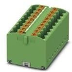 3273316, DIN Rail Terminal Blocks PTFIX 18X2,5 GN 2.5mm2 slf-assmb MNT