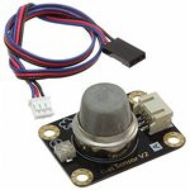 DF-SEN0127, Датчик газа, 5ВDC, IC MQ-2, Интерфейс аналоговый, Каналы 1 DF-SEN0127, Датчик газа, 5ВDC, IC MQ-2, Интерфейс аналоговый, Каналы 1