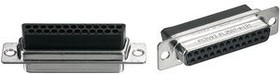 172704-0004, D-Sub crimp-socket, Socket, DB-25, Crimp Terminal