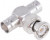 51S301-K00N5, Tee 50 RF Adapter BNC Socket to BNC Plug 10GHz