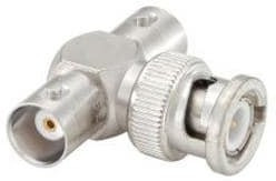 51S301-K00N5, Tee 50 RF Adapter BNC Socket to BNC Plug 10GHz
