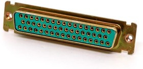 DDME50S, D-Sub Standard Connectors DSUB 50 F SOD CLIN G30 ZINC