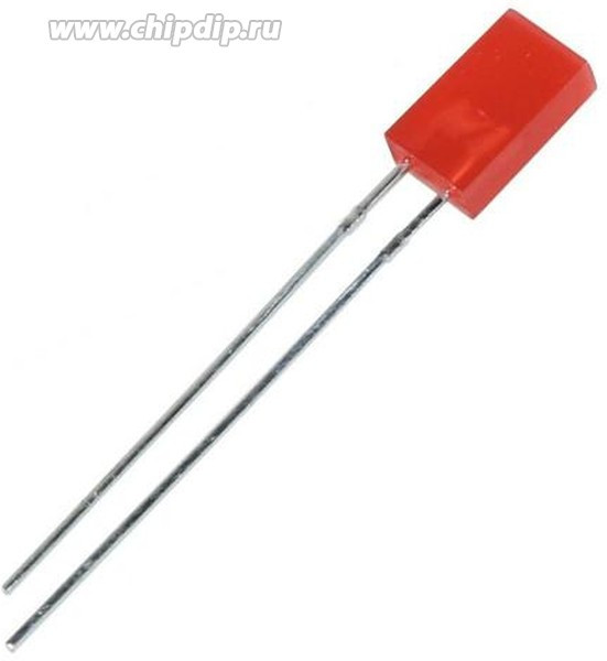 L-513IDT, Светодиод прямоугольный красный 110° 2.5х5х8.5мм 5мКд 625нМ L-513IDT, Светодиод прямоугольный красный 110° 2.5х5х8.5мм 5мКд 625нМ