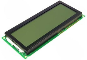 DEM 20487FGH-PW, Дисплей ЖКД, алфавитно-цифровой, FSTN Positive, 20x4, LED, PIN 18