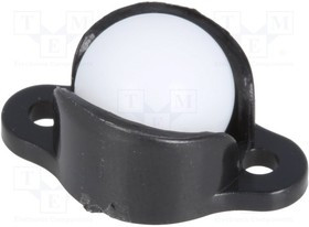 POLOLU-950, Опорный шарик, Набор: шарик, гайка x2,корпус,шайба x2, винт x2 POLOLU-950, Опорный шарик, Набор: шарик, гайка x2,корпус,шайба x2, винт x2