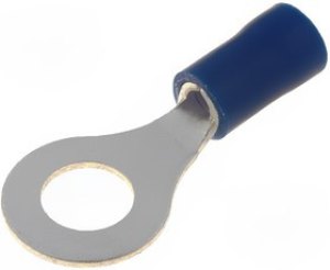 ST-083/B, Кольцевой; M6; O: 6,4мм; 1,5-2,5мм2; обжим; на провод; луженые ST-083/B, Кольцевой; M6; O: 6,4мм; 1,5-2,5мм2; обжим; на провод; луженые
