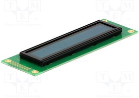 EA W202-XLG, Дисплей: OLED, алфавитно-цифровой, 20x2, Разм: 116x37мм, PIN: 16