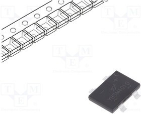 YBSM4010-YAN, Однофазный выпрямительный мост, Urmax 1кВ, If 4А, Ifsm 120А