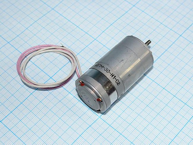 Двигатель 27В, 2,3Вт, 2600, ДПМ-30-Н1-02; №двиг50 двиг 27В\2,3Вт\\2600\ \ДПМ-30-Н1-02