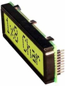 EA DIP081-CNLED, LCD Character Display Modules &amp; Accessories Yl/Grn Contrast Yl/Grn LED Backlight