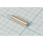 Магнит 5,0x20,0, цилиндр, -60~80C, Ni, N38