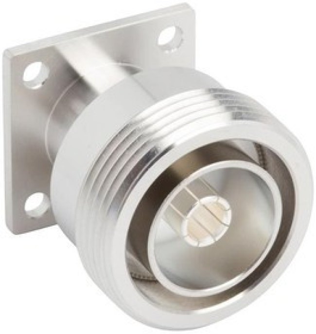 272173, RF Connectors / Coaxial Connectors 7/16 Straight Jack Solder Cup 50 Ohm