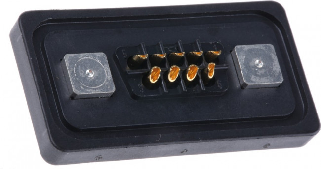 FWDR09P / 1731100004, FWD 9 Way Panel Mount D-sub Connector Plug, 2.84mm Pitch