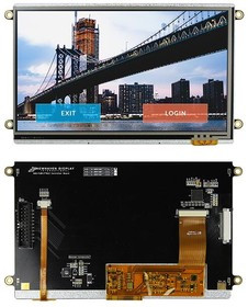 NHD-7.0-800480FT-CTXL-T, TFT Displays &amp; Accessories 7.0 EVE2 TFT STANARD RES