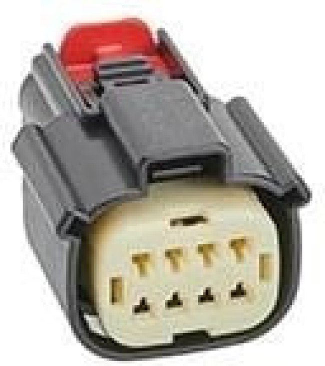 33472-4901, Automotive Connectors MX150 SLD REC 8CKT POL A W/O CPA W/CS