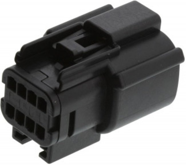 33472-4901, Automotive Connectors MX150 SLD REC 8CKT POL A W/O CPA W/CS
