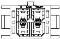 105411-1104, Корпус разъема, Mega-Fit 105411, Штекер, 4 вывод(-ов), 5.7 мм