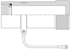 340HS002NF13-4N, Circular MIL Spec Backshells ORING SHORT CAP STRT NO ATTACHMENT