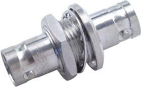 34_BNC-75-0-2/133_NE, Straight 75 RF Adapter BNC Socket to BNC Socket 1GHz