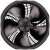 W1G250-BB21-01, EC Fans EC Axial Fan, 250mm Round, 115VAC, 32W, 1700RPM, Ball Bearing