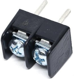 38701-3502, Conn Barrier Strip 2 POS 8.25mm Solder ST Thru-Hole