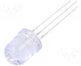 OSRBMAA131A, LED; 10mm; red/blue; 30°; Front: convex; 2.1?2.6/3.1?3.6V; -30?85°C