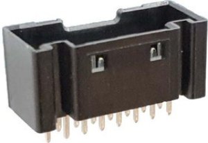 DF51K-8DP-2DSA-800, Гнездо; провод-плата; "папа"; DF51K; 2мм; PIN: 8; THT; на PCB; 250В