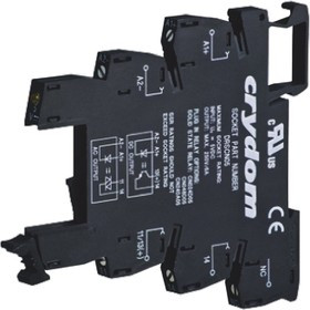 DRSCN05, DRSCN 5V dc DIN Rail Relay Socket, for use with CN Series