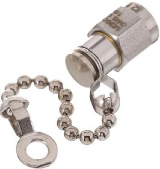 M39030/3-04S, RF Terminators SMA M 1/2 Watt Term Bead Chain Screened