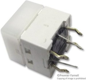 B3W-9000-Y1N, Tactile Switches Illuminated Ylw LED White Cap B3W-9000-Y1N, Tactile Switches Illuminated Ylw LED White Cap