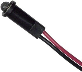 558-6003-007F, LED Panel Mount Indicators LED SNAPIN PAN IND