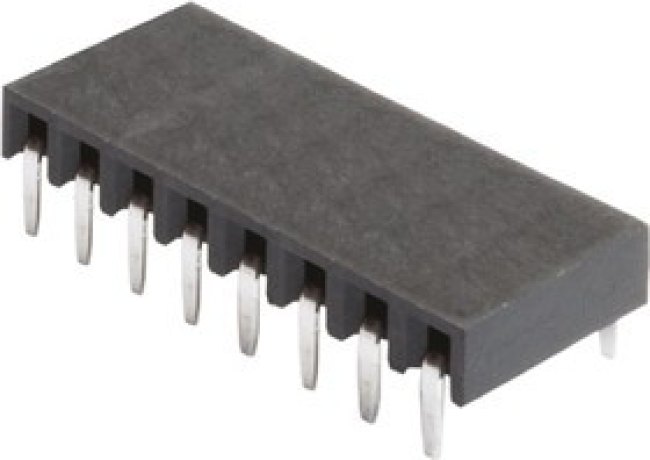 M20-7890846, Right Angle Through Hole Mount PCB Socket, 8-Contact, 1-Row, 2.54mm Pitch, Solder Termination M20-7890846, Right Angle Through Hole Mount PCB Socket, 8-Contact, 1-Row, 2.54mm Pitch, Solder Termination