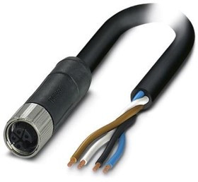 1425074, Sensor Cables / Actuator Cables SAC-4P- 3 0-PUR/ M12FSL 1425074, Sensor Cables / Actuator Cables SAC-4P- 3 0-PUR/ M12FSL