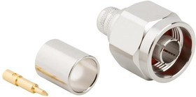 172102H243HEX, RF Connectors / Coaxial Connectors N CRIMP PLUG LMR400 NEXCOTE HEX NUT 172102H243HEX, RF Connectors / Coaxial Connectors N CRIMP PLUG LMR400 NEXCOTE HEX NUT