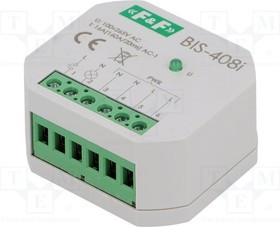 BIS-408I, Реле: установочное, бистабильное,inrush, NO, Алгоритм раб: OFF-ON