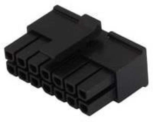 43025-1410, Headers &amp; Wire Housings MicroFit Recep HSG DR 14Ckt GW BLK