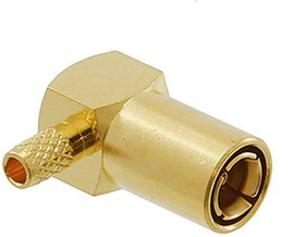 131-8403-101, Connectors Mini-SMB Series, Plug Cable Mount SMB Connector, 75, Crimp Termination, Right Angle Body 131-8403-101, Connectors Mini-SMB Series, Plug Cable Mount SMB Connector, 75, Crimp Termination, Right Angle Body