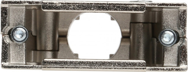 AMET-15 RS, AMET Series Zinc D Sub Backshell, 15 Way, Strain Relief