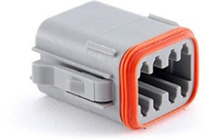 AT06-08SA-RD01, Automotive Connectors Plug 8 Way Key A Reduced Dia. Seal AT06-08SA-RD01, Automotive Connectors Plug 8 Way Key A Reduced Dia. Seal